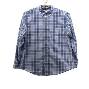 Croft And Barrow‎ Button Down Shirt Blue XL